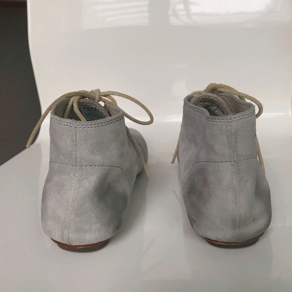 Sorel gray suede desert boots lace up - Picture 4 of 8